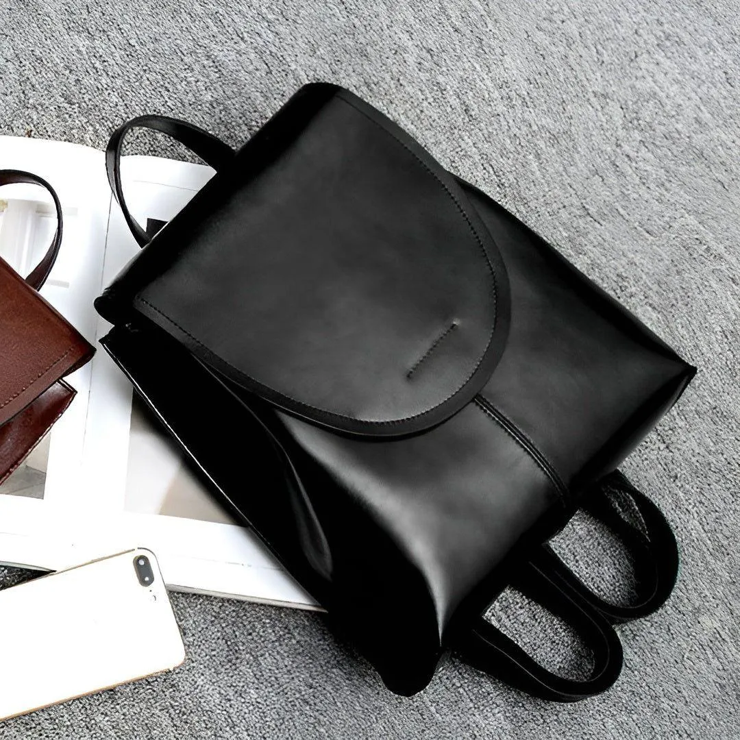 Anniene Bag - Modischer Luxus Leder Laptop-Rucksack für Damen