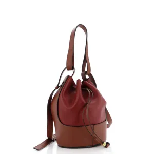 Balloon Bucket Bag Leather Small