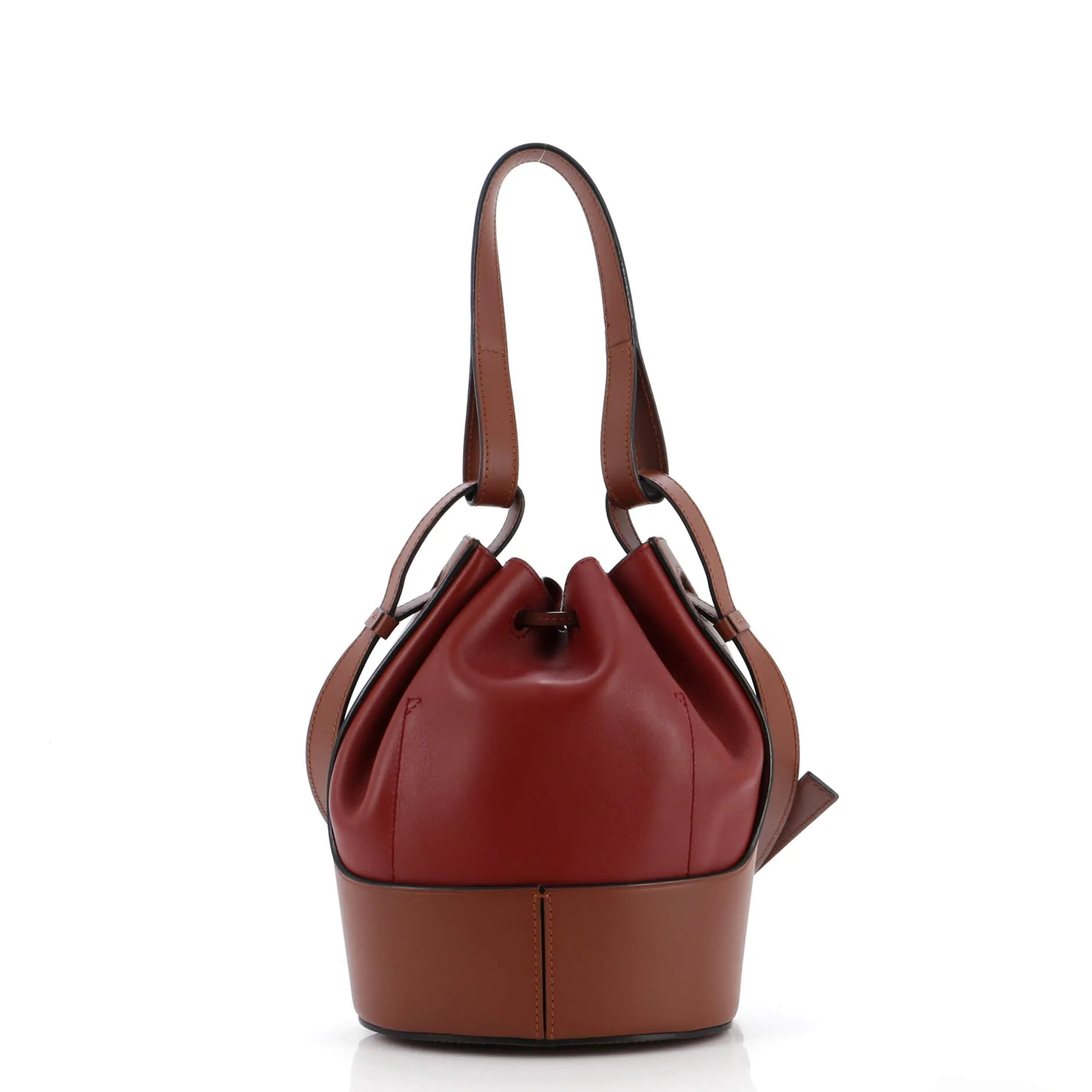 Balloon Bucket Bag Leather Small