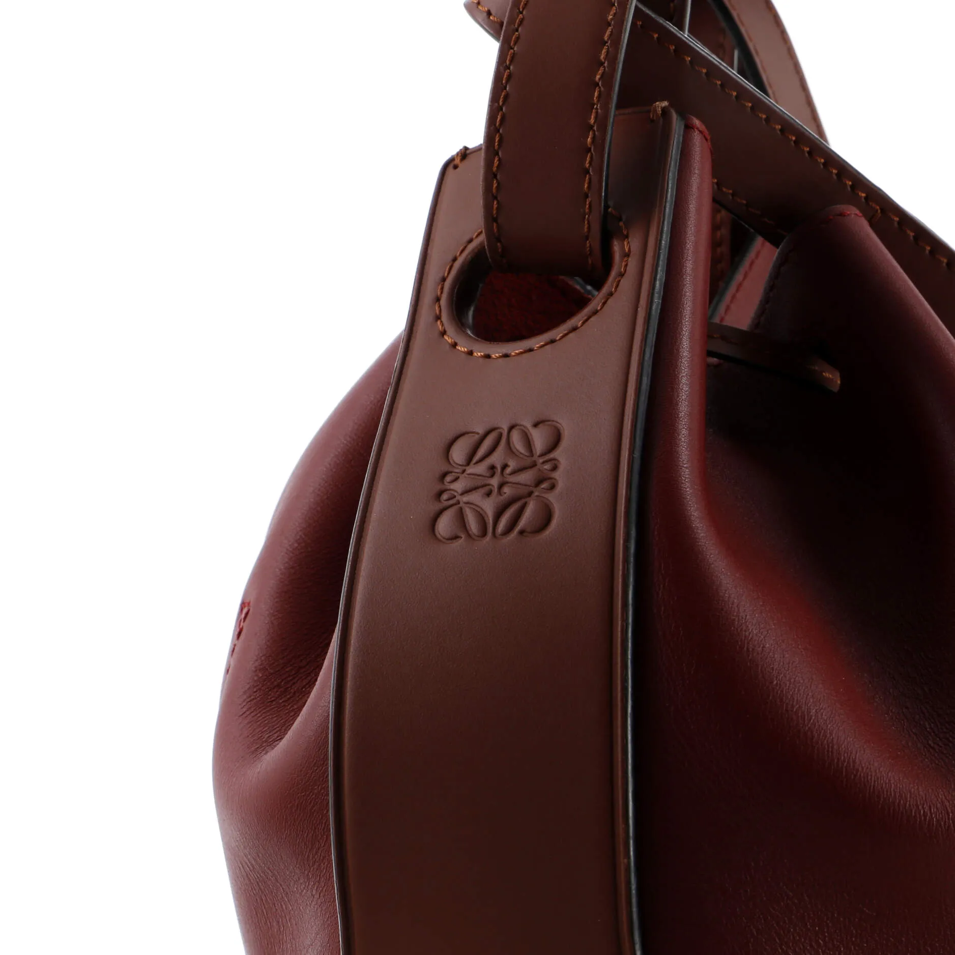 Balloon Bucket Bag Leather Small