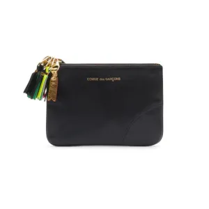 CDG Zipper Pull Zip Pouch (Black SA8100)
