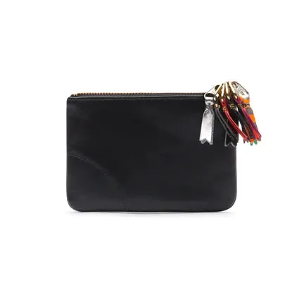 CDG Zipper Pull Zip Pouch (Black SA8100)