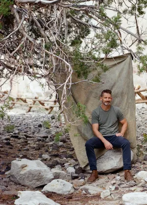 Fatigue- 5'x7' Weathered Muslin Backdrop in a Bag