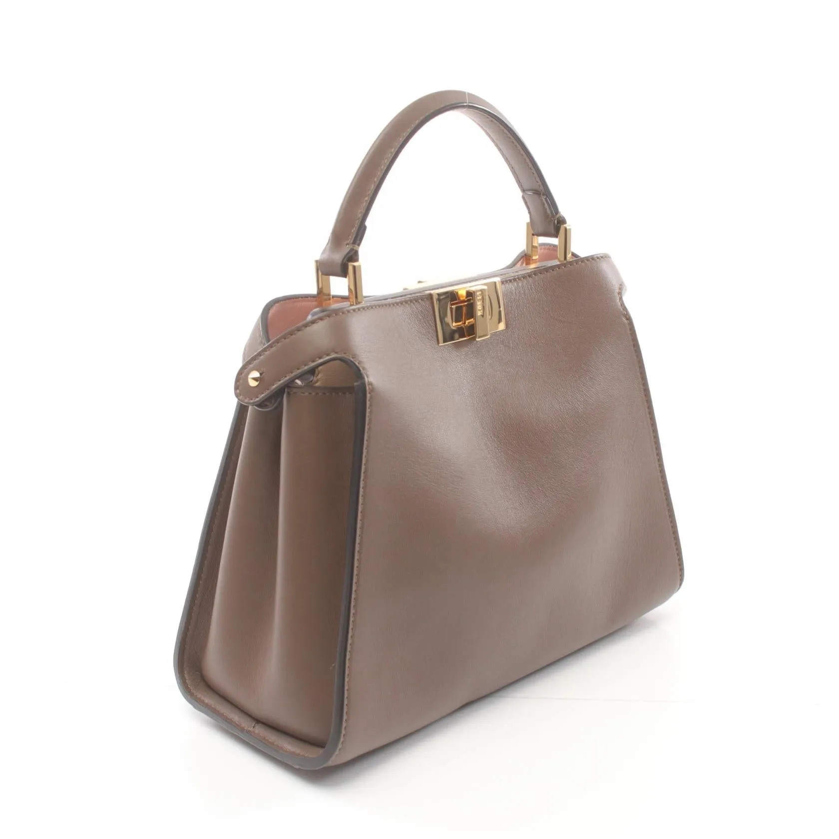 Fendi Peekaboo Essential Leather Handbag 8BN302