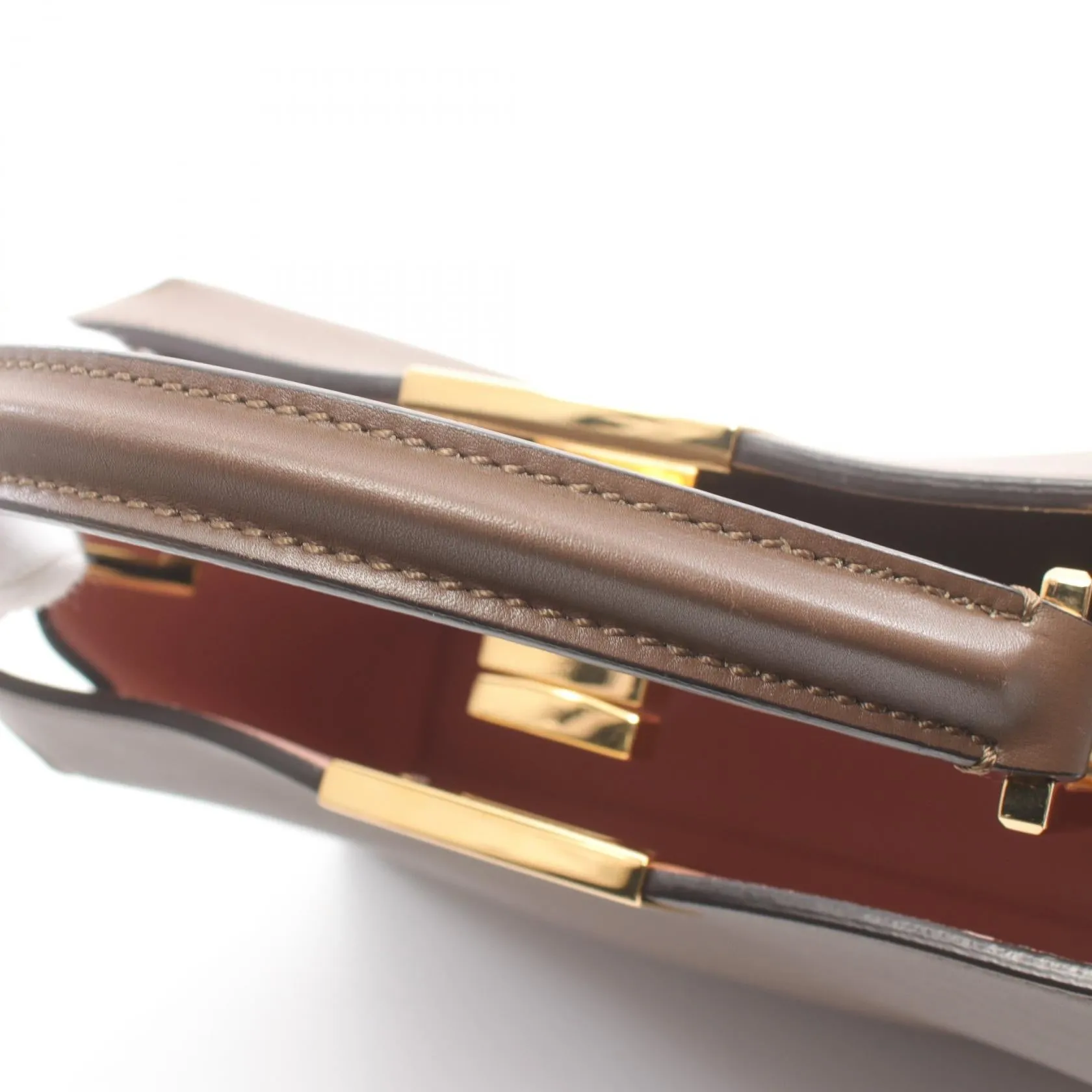 Fendi Peekaboo Essential Leather Handbag 8BN302