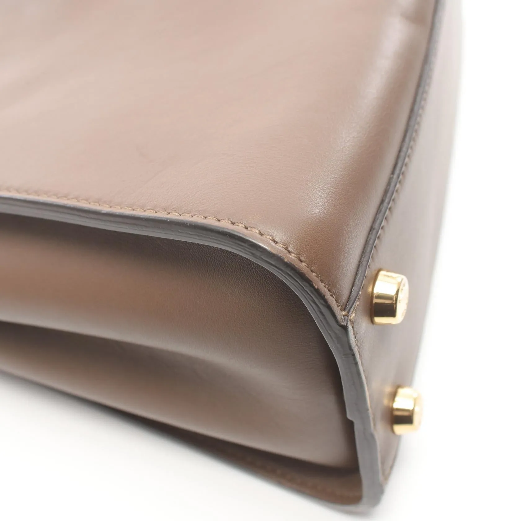Fendi Peekaboo Essential Leather Handbag 8BN302
