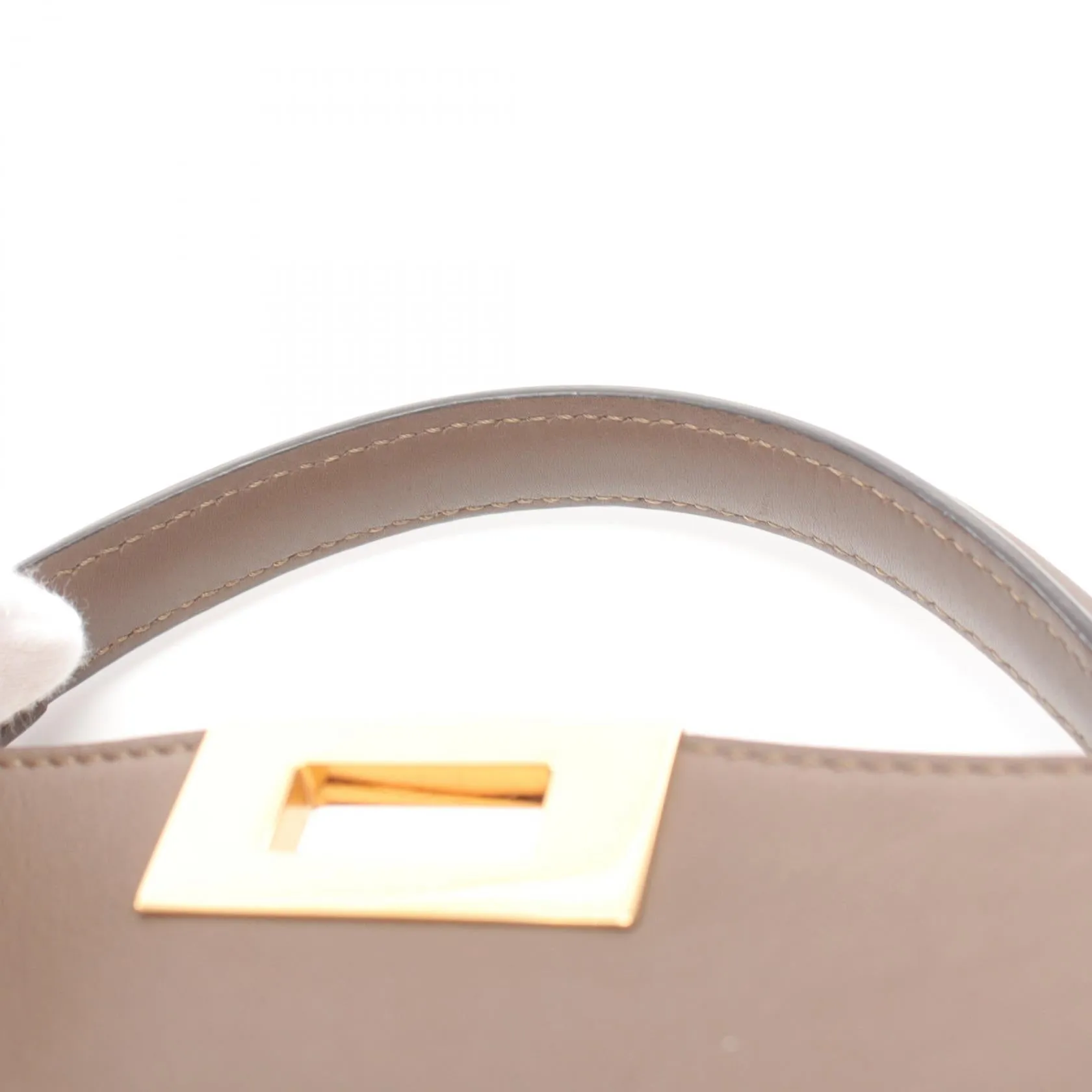 Fendi Peekaboo Essential Leather Handbag 8BN302