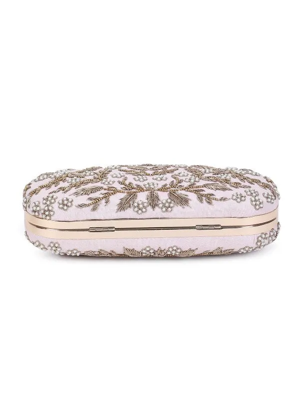 Graceful Pink Clutch Bag