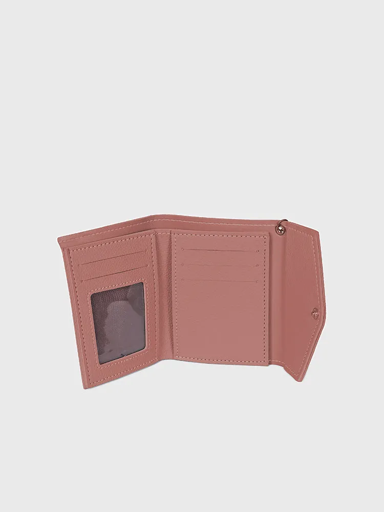 Mini Flirty (White)   Cuddly Wristler Wallet(Pink)
