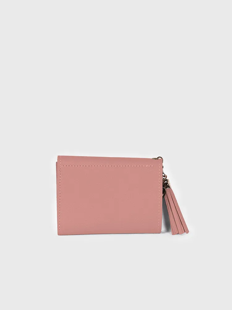 Mini Flirty (White)   Cuddly Wristler Wallet(Pink)