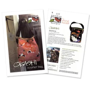Okashi Courier Bag by Paradiso Designs