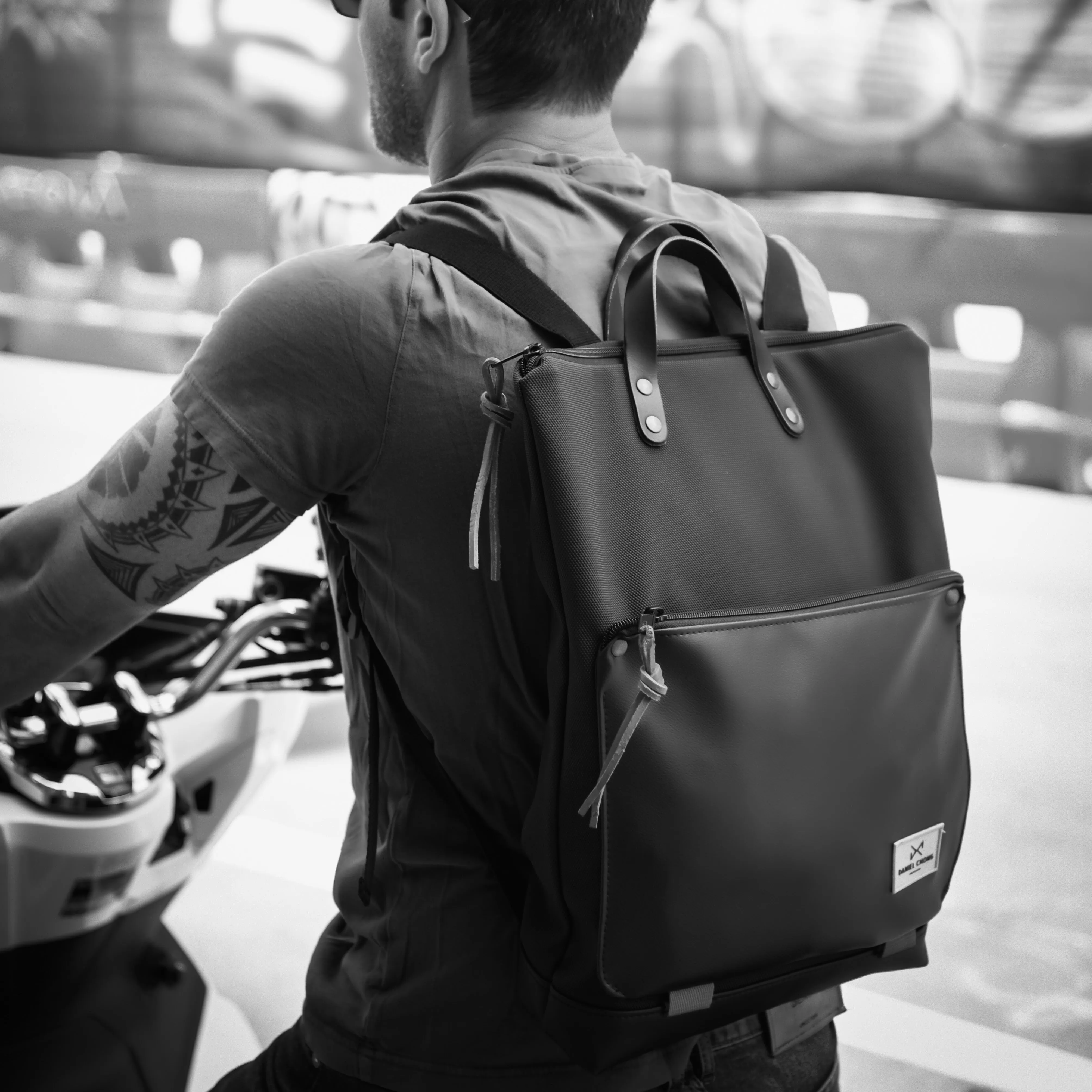 "Brunello" Book Holder Backpack - Waterproof DZ