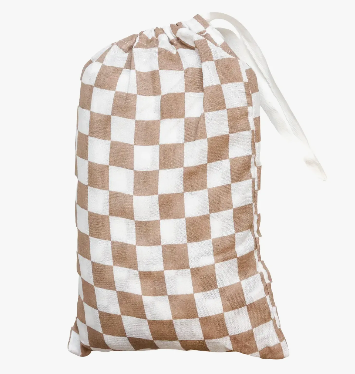 The Checkers Muslin Crib Sheet