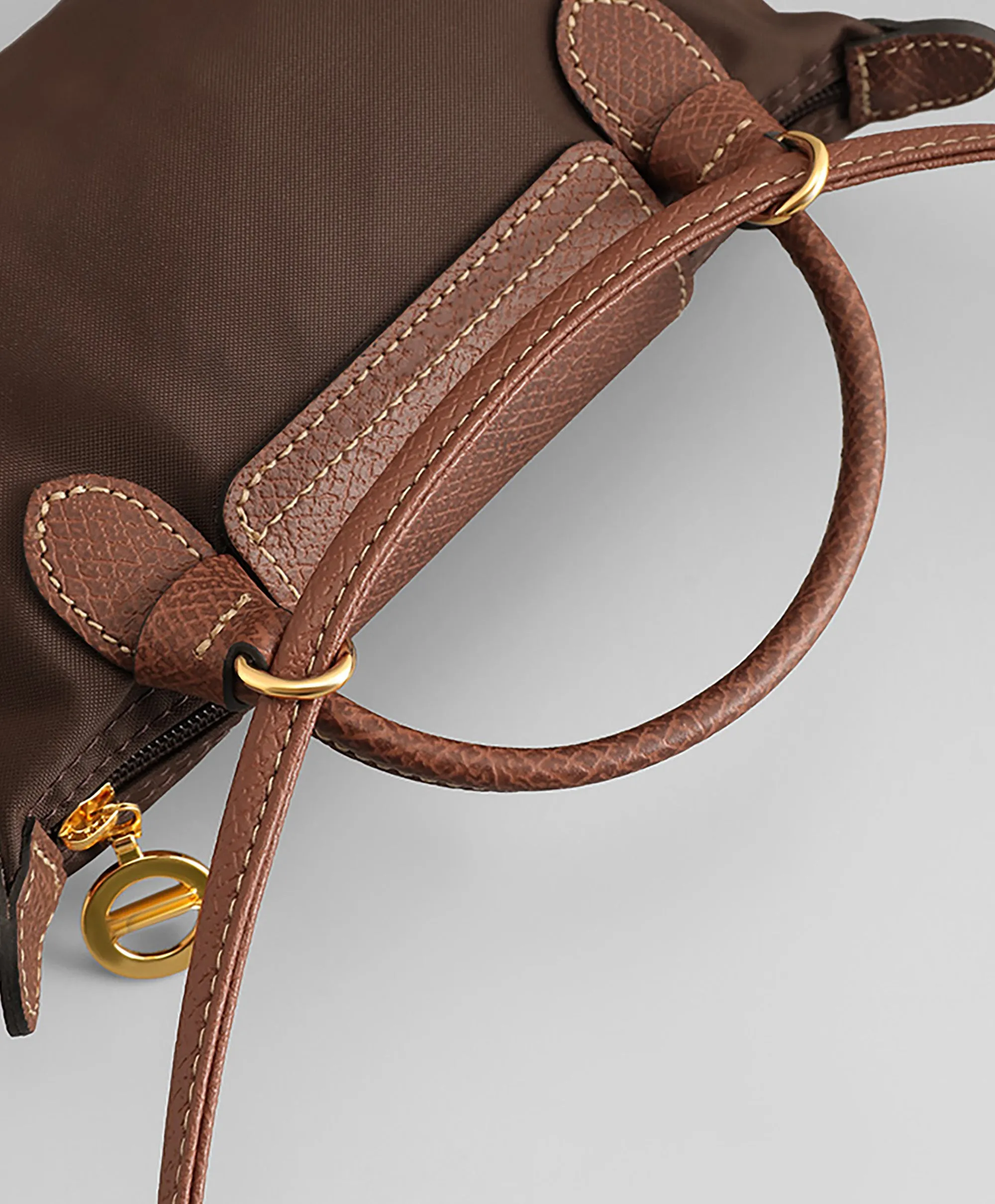 The Pliage Energy Bag Shoulder to Backpack Conversion Accessory, Replacement Leather Shoulder Strap, Handcrafted Thin Shoulder Strap