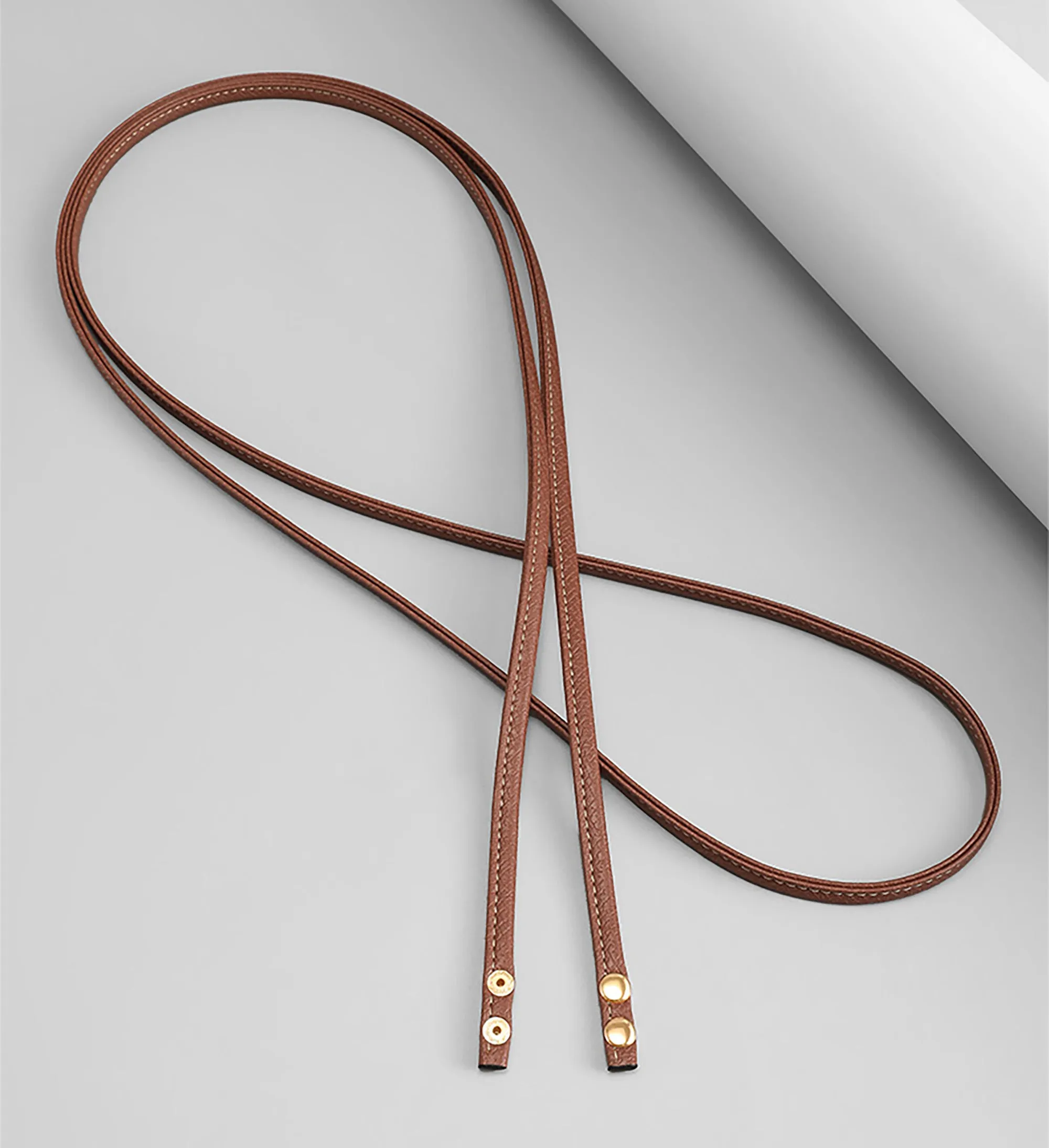 The Pliage Energy Bag Shoulder to Backpack Conversion Accessory, Replacement Leather Shoulder Strap, Handcrafted Thin Shoulder Strap