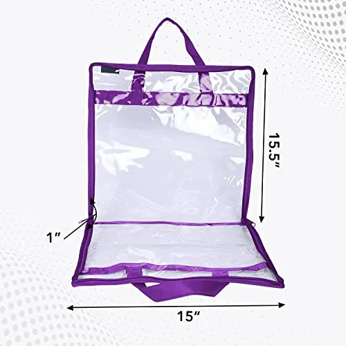 Yazzii Quilt Block Carry Case - Portable Storage Bag Organizer